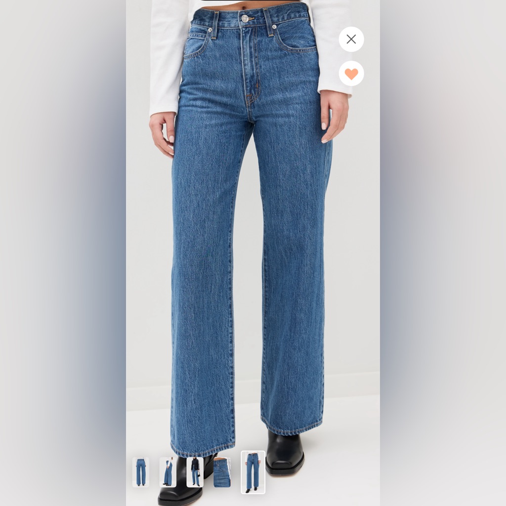 Slvrlake Grace wide-leg jeans